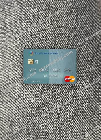 Guinea Banque Islmaique de Guinée mastercard photolook front